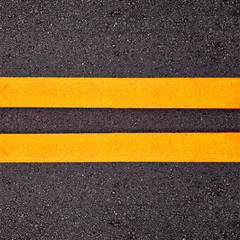 Asphalt Road Background or Texture