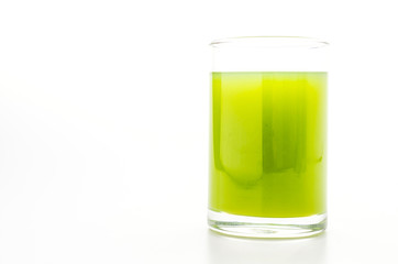 Kiwi juice glass