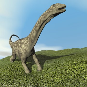 Argentinosaurus dinosaur - 3D render