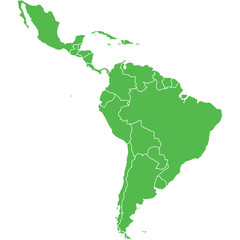 mappa america latina - 68970565