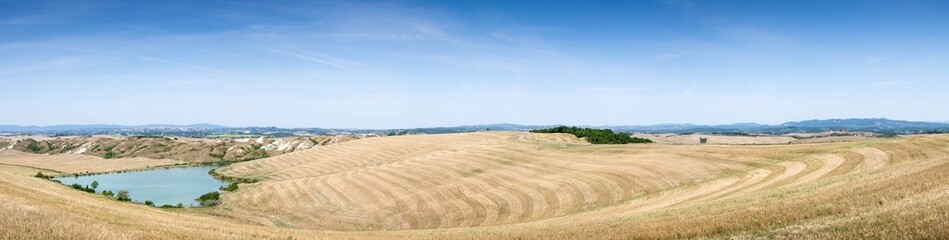 Panorama Toscane Crete Senesi