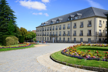 Obraz premium Royal Palace of La Granja de San Ildefonso, Segovia.