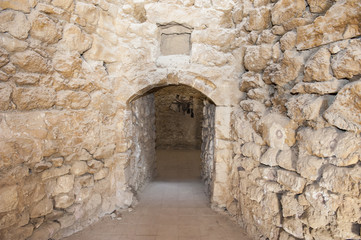 Old doorway in ancient ottoman fort