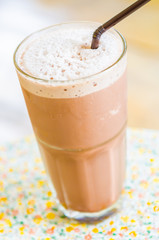Chocolate frappe