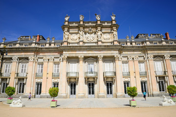 Obraz premium Royal Palace of La Granja de San Ildefonso, Segovia.