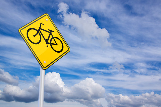 Bicycle allowed Sign