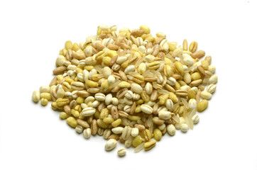 Wheat spelled barley rice e oats
