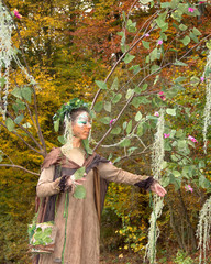 Obraz premium autumn fairy