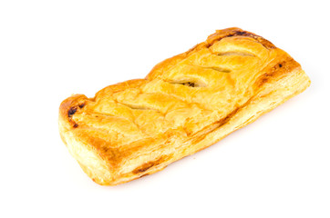 Pie isolated white background