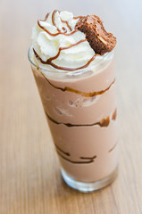 Chocolate smoothies