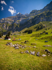 Fototapeta na wymiar Schweizer Alpenlandschaft