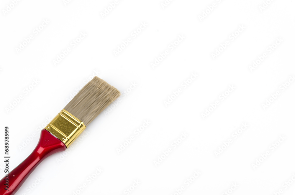 Sticker paint brush