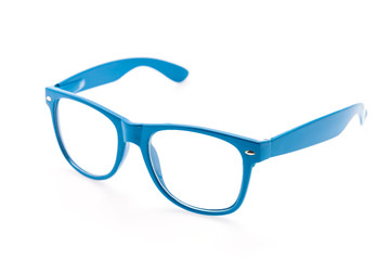 Fototapeta premium Colorful Eyeglasses isolated on white