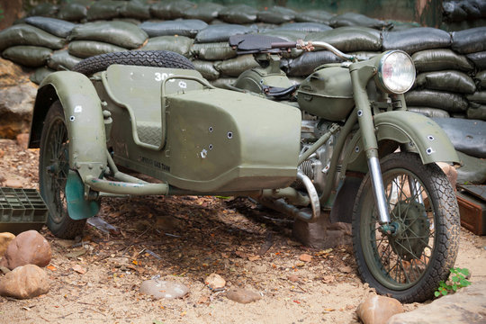 military motor bike