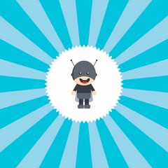 superhero cartoon character