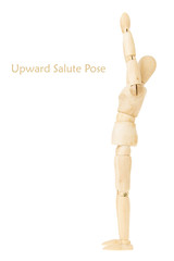 yoga upward salute pose