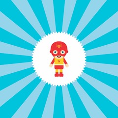 superhero cartoon character