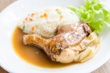 Roast chicken