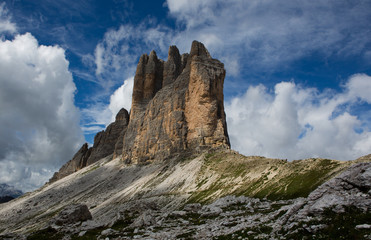 Drei Zinnen in den Dolomiten