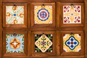 Spanish wooden cabinet