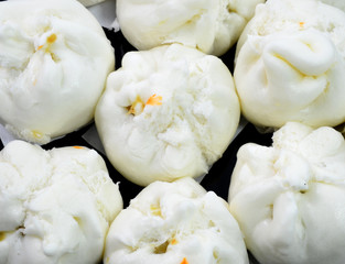 Char Siu Bao - Chinese steamed bun filled with bbq pork - Canton