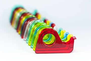 Colored dispensers
