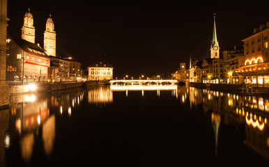 Fototapeta na wymiar Cityscape of Zurich, Switzerland