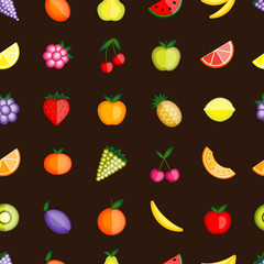 Fruits seamless pattern for your design