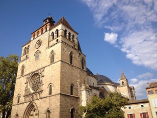 Fototapeta na wymiar La cattedrale di Cahors - Francia