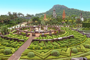 Nong Nooch tropical garden in Pattaya, Thailand