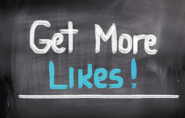 Get More Likes Concept