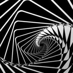 Black-and-white abstract background