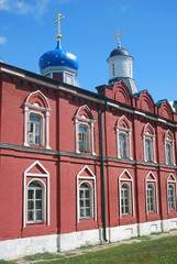 Fototapeta na wymiar Old orthodox church. Kremlin in Kolomna, Russia.