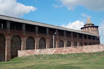 Marinkina tower. Kremlin in Kolomna, Russia.