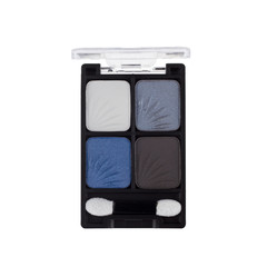 Eye shadows on white background