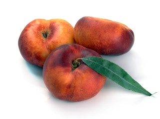 Chinese flat peaches nectarine