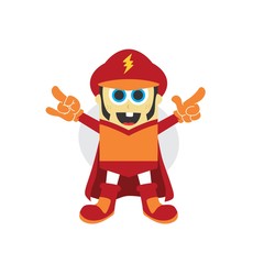 superhero cartoon character