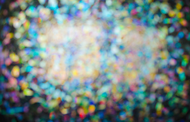 Abstract circular bokeh background
