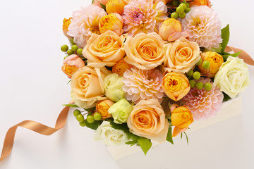 ギフト、花のアレンジ