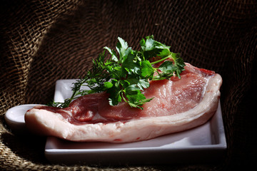 fresh meat pork spare ribs