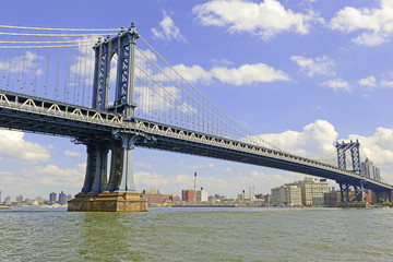 The Manhattan Bridge, New York City