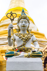 Obraz premium Thai angels statue in Temple