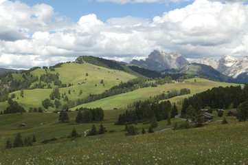 Seiser, Alm, Dolomiten, UNESCO-Weltnaturerbe, Dolomiti,