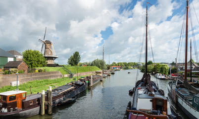 Dutch port of historic ships