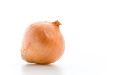 Onion isolated on white