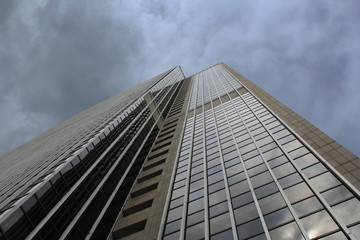 Fototapeta na wymiar Frankfurt Skyscraper