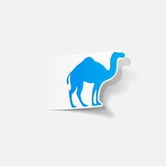 realistic design element: camel