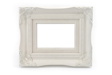 Plastic vintage style photo frame