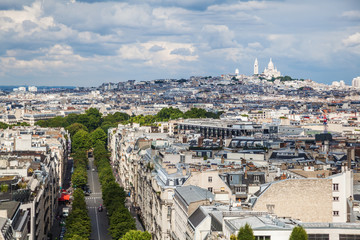 Fototapeta na wymiar Stadtansicht von Paris