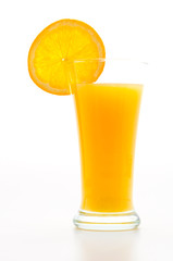 Orange juice glass
